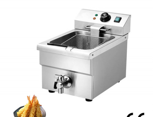 Commercial Deep Fryer for french fries with one basket