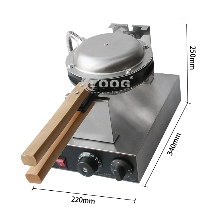 Bubble Waffle Maker Electric Commercial Egg Waffle Machine