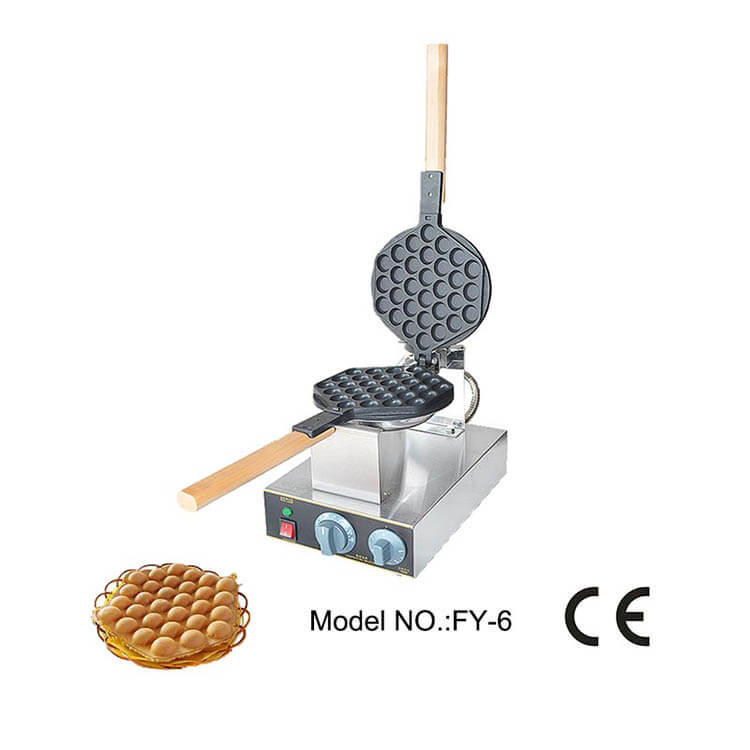 Bubble waffle machine