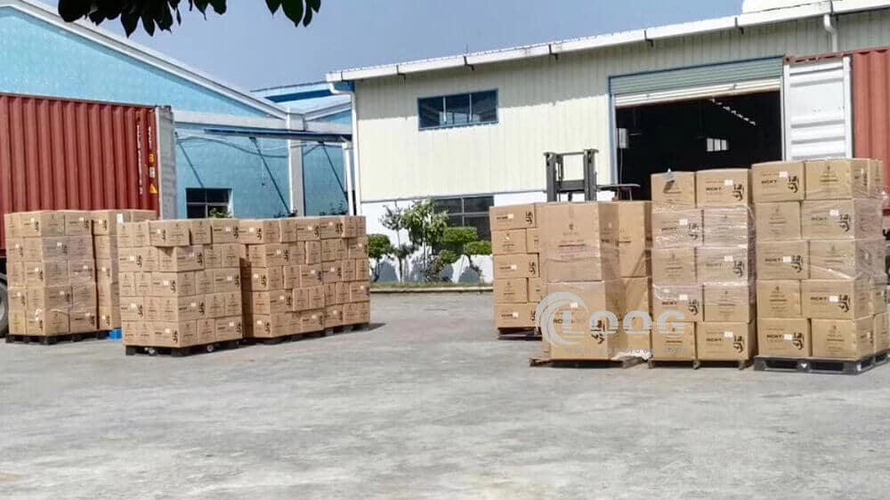 Loading containers of Commercial Kitchen Equipments