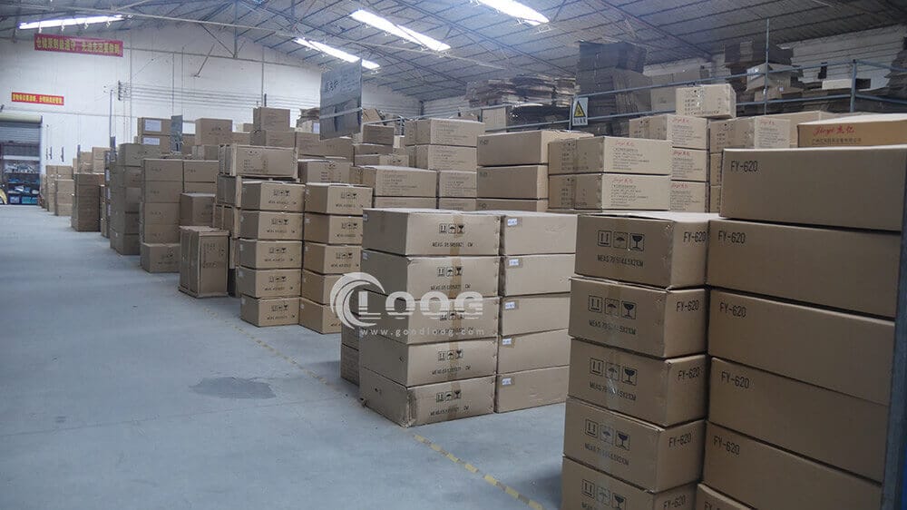 Warehouse of goodlood Kitchen Equipment Factory