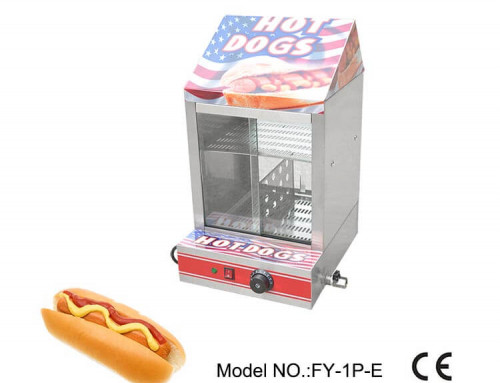 Food Warmer Showcase Electric Type for Hot Dogs