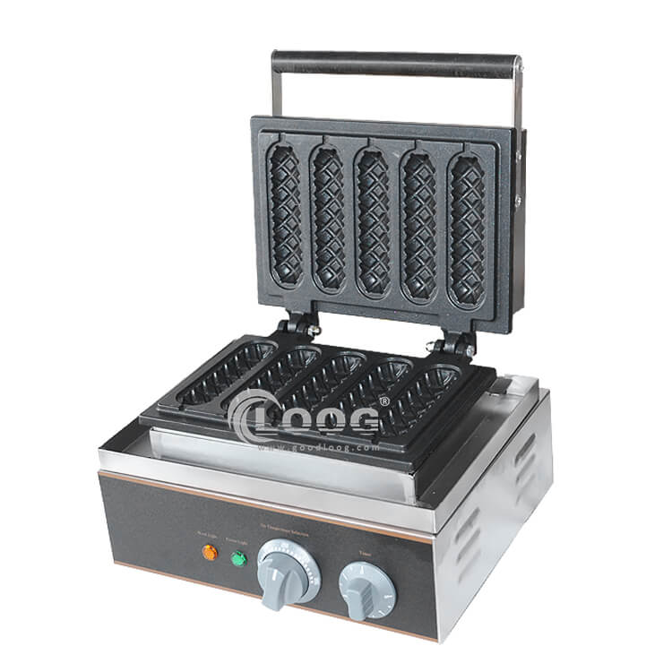 Waffle Stick Machine Stainless Steel Waffle Hotdog Maker