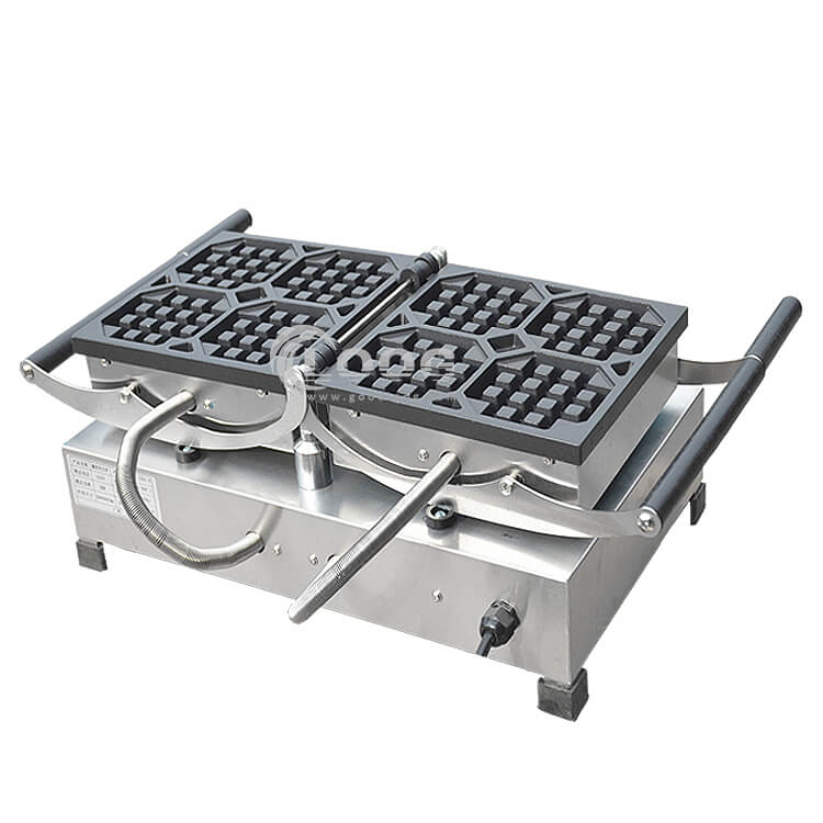 Commercial waffle maker for sale big grid to make 4pcs waffle