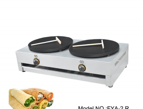 Double Crepe Maker Non-stick Plate Teflon Coating Double Plates