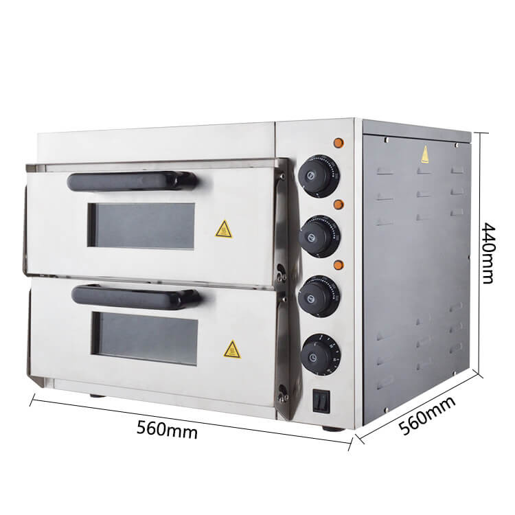 Double Deck Pizza Oven Commercial GoodLoog