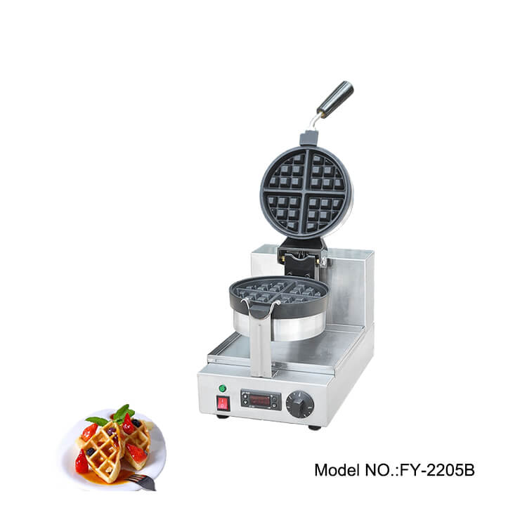 Industrial waffle maker round shape waffle maker factory price