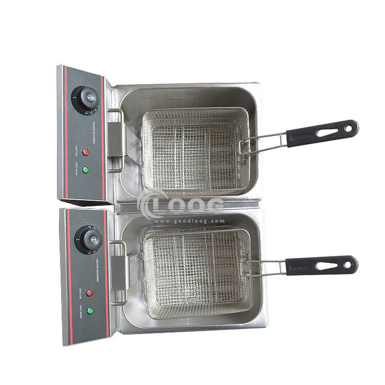 Table top deep fryer commercial kitchen equipment factory