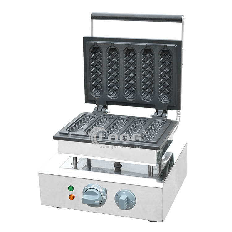 Waffle On a Stick Maker For Commerical Use 5 Waffle Sticks
