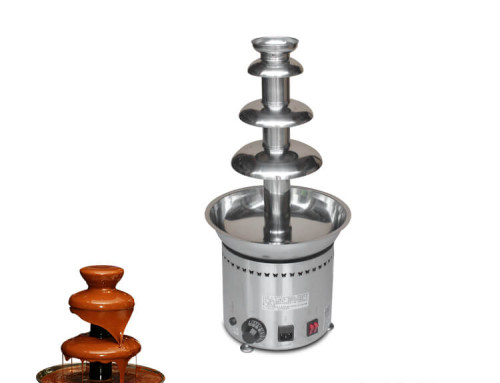Commercial chocolate fountain stainless steel  4 layers