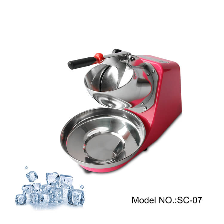 Commercial ice crusher with one cutter blade for sale