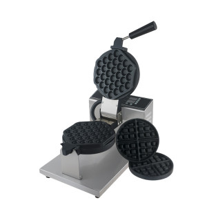 Bubble Waffle Maker with Belgium waffle plate