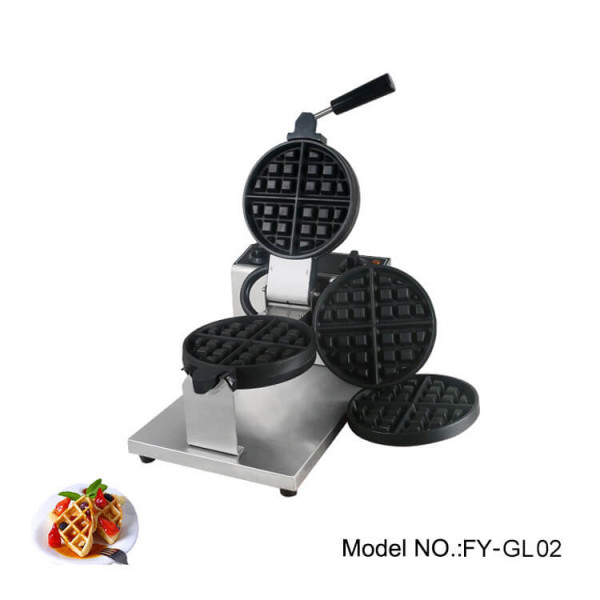 commercial grade waffle maker with changeable plate for hotels