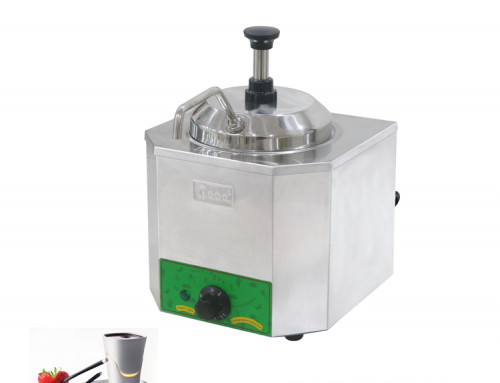Cheese Dispenser Sauce Warmer With Pump For Commercial Use