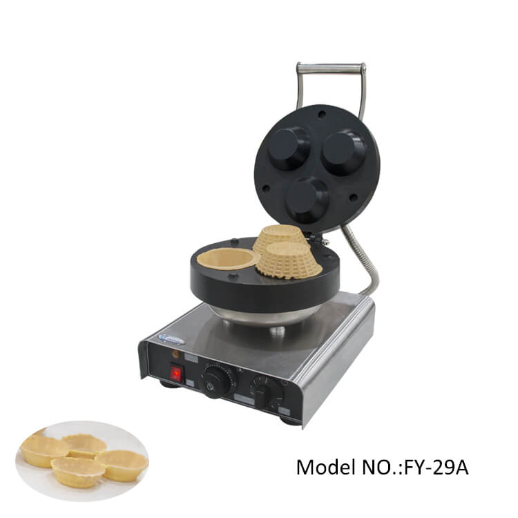 Commercial Waffle Bowl Maker