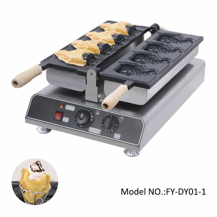 Taiyaki maker ice cream cone