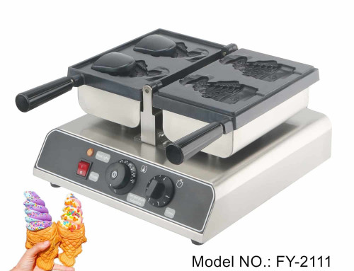 Taiyaki Maker Electric Kitchen Equipment Open Mouth Fish Waffle Machine Price